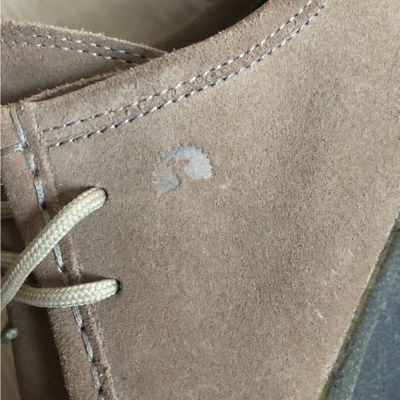 Geox x Patrick Cox Suede Wedge Heel Shoes in Beige Size 39EU Made in Italy - Picture 8 of 10